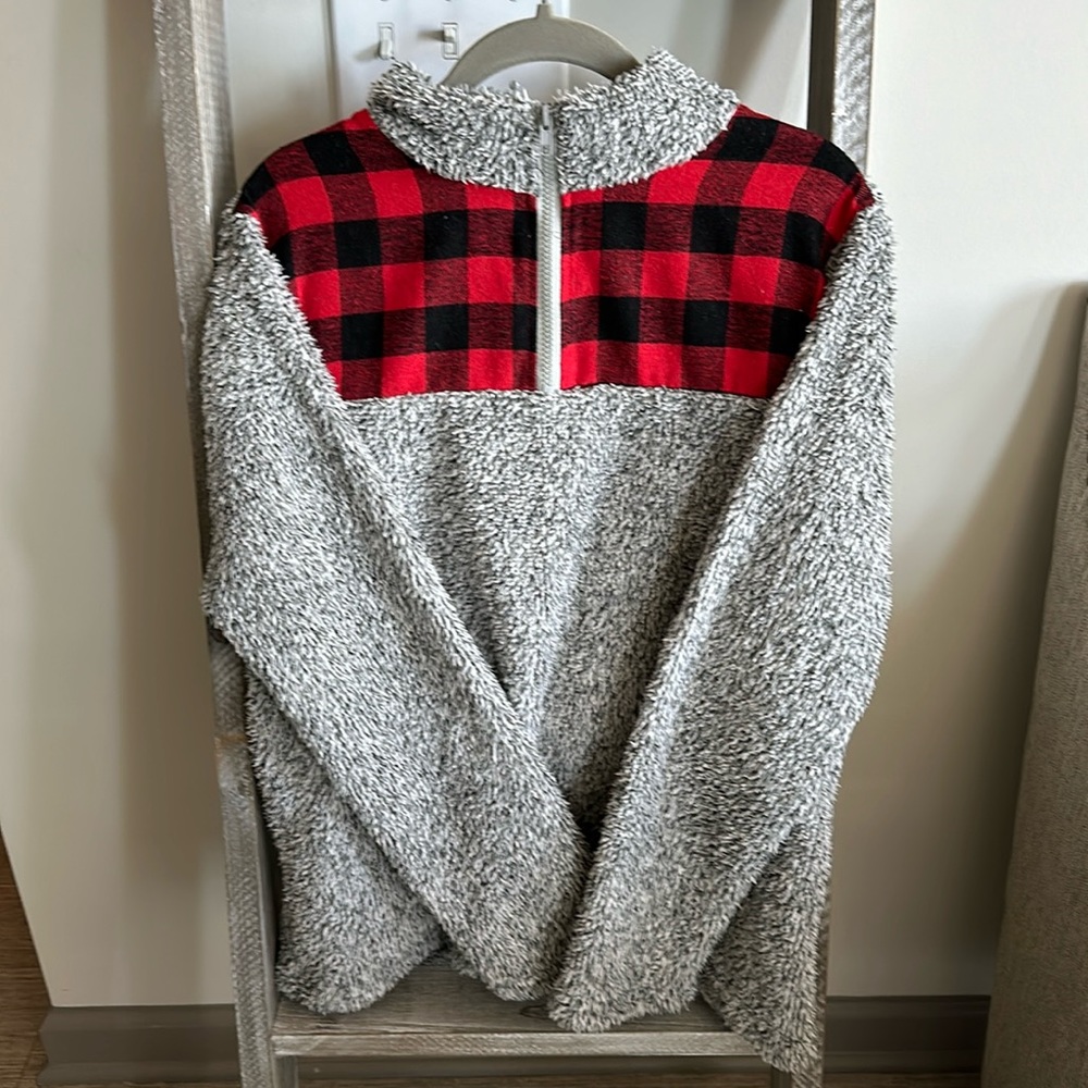 Buffalo Plaid Sherpa